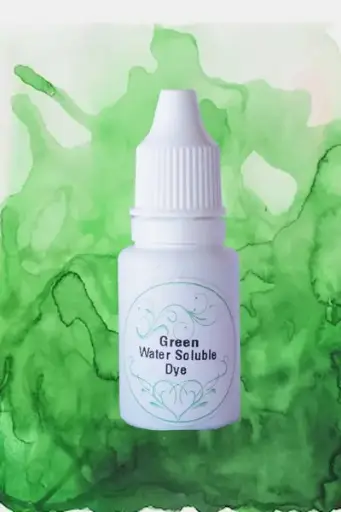 Green Water Soluble Dye, 15ml 